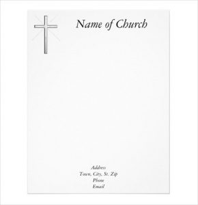 6 Best Sample Church Letterhead And Templates - Printable Letterhead