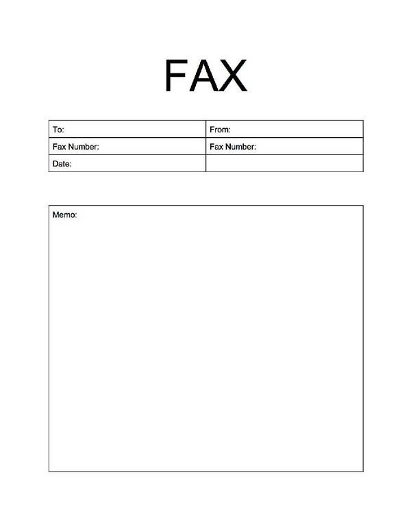 17 fax cover letter