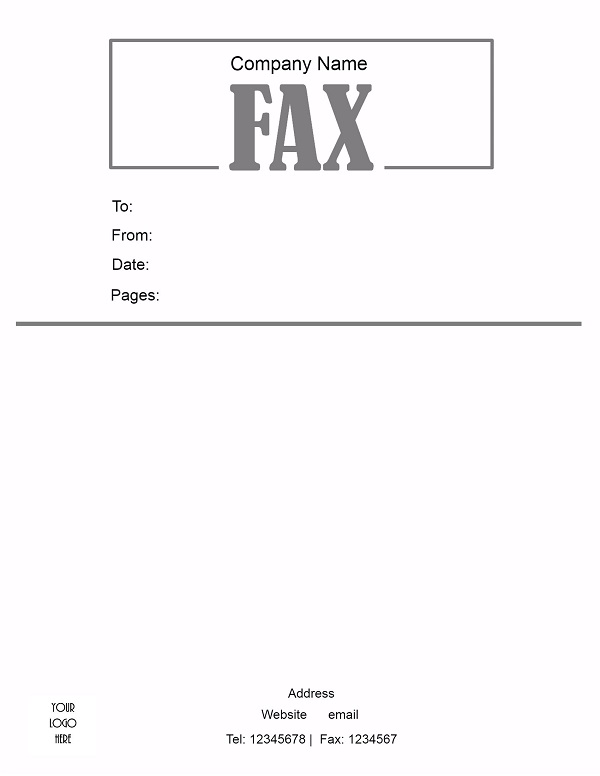 21 free fax cover sheet